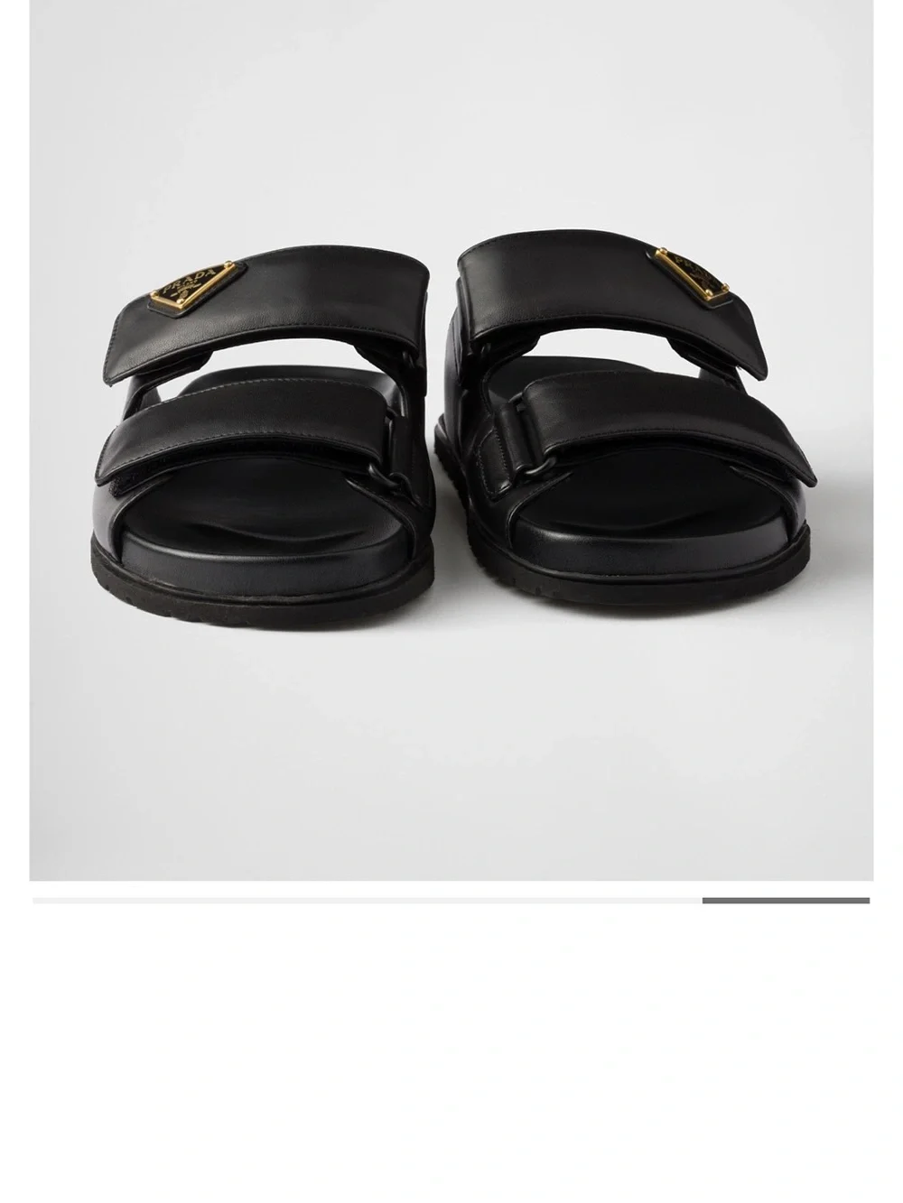Prada Nappa Leather Slides - Picture 8 of 8